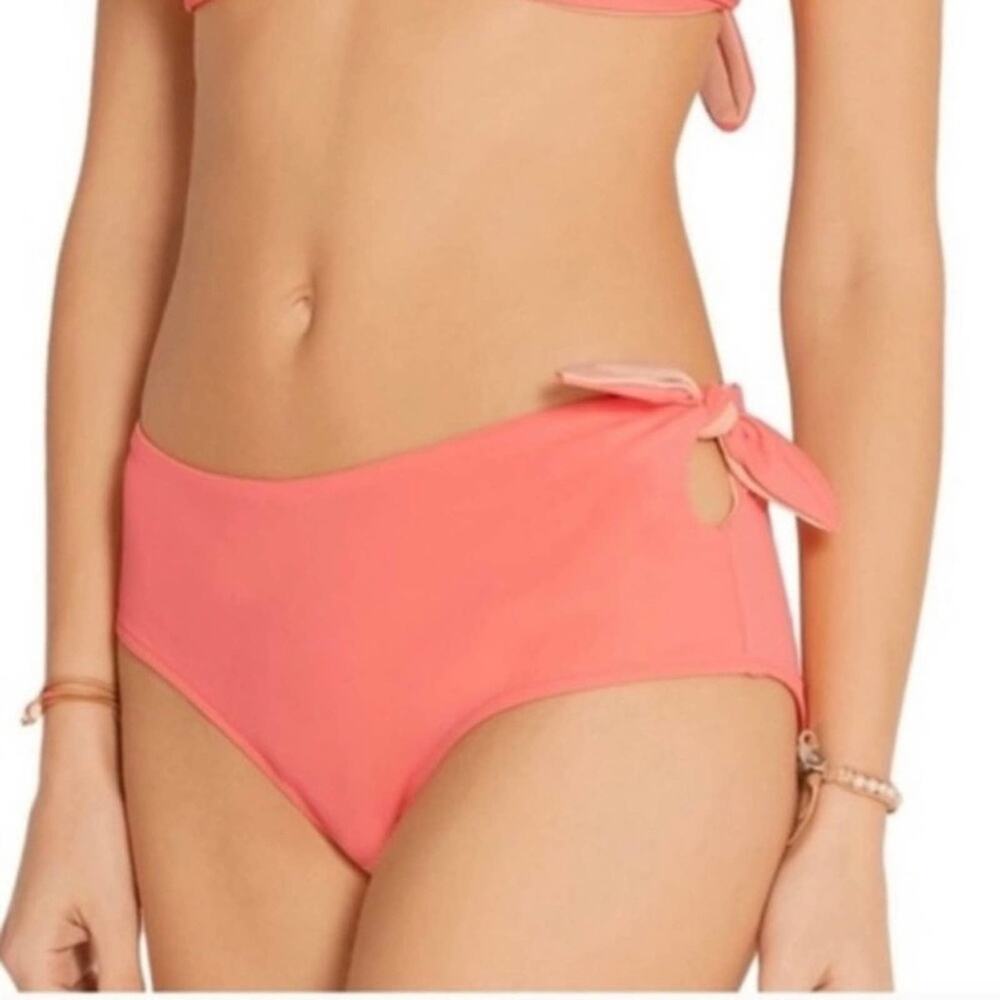 Solid & Striped The Grace Swim Bottom Coral Small